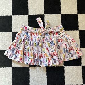 Luella mini flare skirt